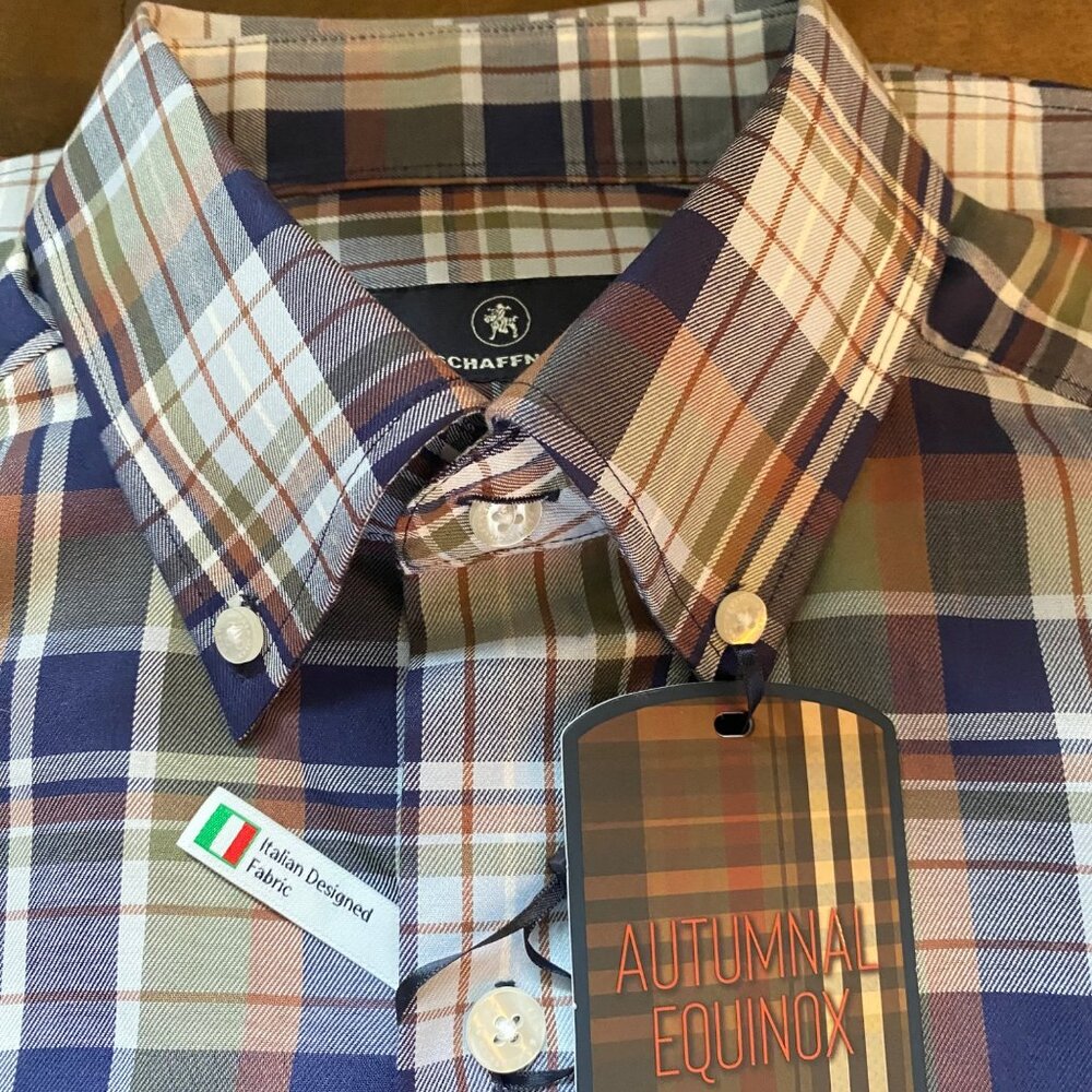 Hart Schaffner‎ Marx Mens Lons Sleeve Shirts Sm NWT